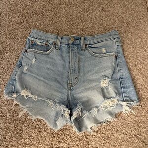 Abercrombie high rise mom shorts Maybe